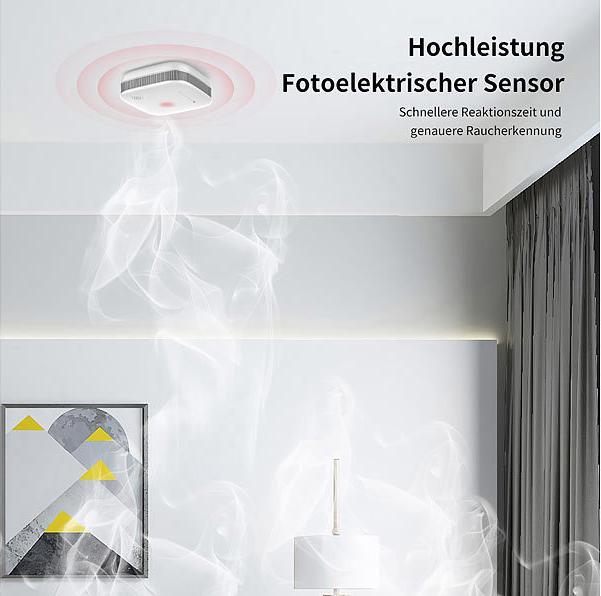 Image du produit VisorTech Détecteur de fumée