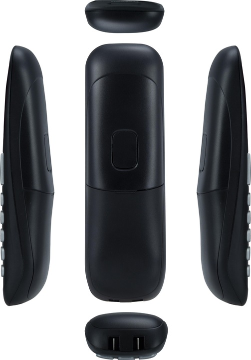 Produktbild Profoon DECT-Telefon PDX-1100 mit 1 Mobilteil, schwarz