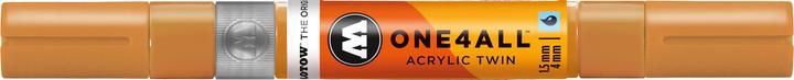 Produktbild Molotow Marqueur pour Maquettes - One4All Twin - Acrylique Brun Ocre Clair - 1,5/4mm - -208 - 15 cm (Ockerbraun hell, 4 mm, 1 x)