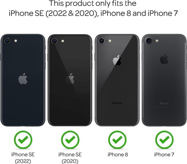 Produktbild Nalia Glitzer Handyhülle (Apple iPhone SE (2nd Gen), Apple iPhone SE (3rd Gen), Apple iPhone 8, Apple iPhone 7)