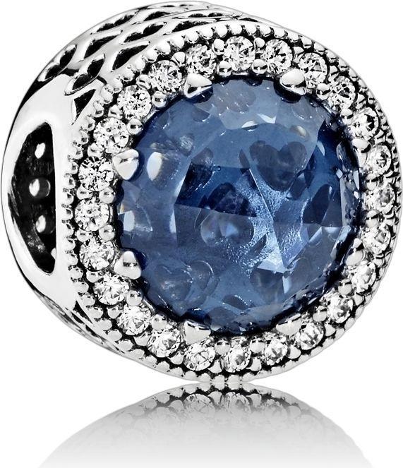 Immagine prodotto Pandora Charms/Beads corona di cuori radianti blu notte (Argento)