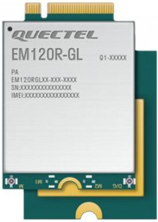 Actual product image Lenovo Module ThinkPad Quectel SDX24 EM120R-GL CAT12 PCIe (LTE) (M.2 A Key)