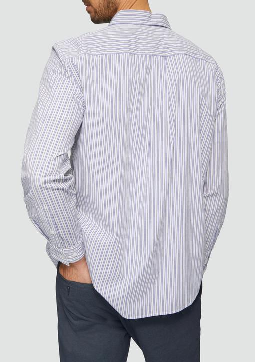 Image du produit S.Oliver Hemd Regular Fit: Gestreiftes Hemd aus Popelin (S)