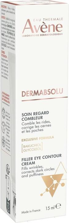 Image du produit Avène Soin contour des yeux DermAbsolu Filler (Crème pour les yeux, 15 ml, Jour + nuit)