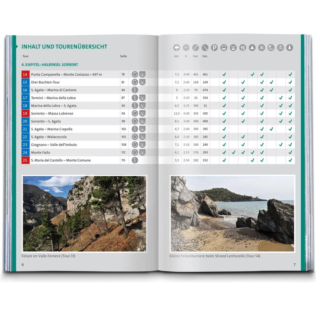 Thumbnail - Wanderführer Golf von Neapel, Ischia, Capri, Halbinsel Sorrent, Amalfi-Küste und Cilento, Ratgeber von Franz Wille