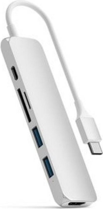 Produktbild Satechi USB-C Slim Multiport V2 (USB-C, 6 Ports)