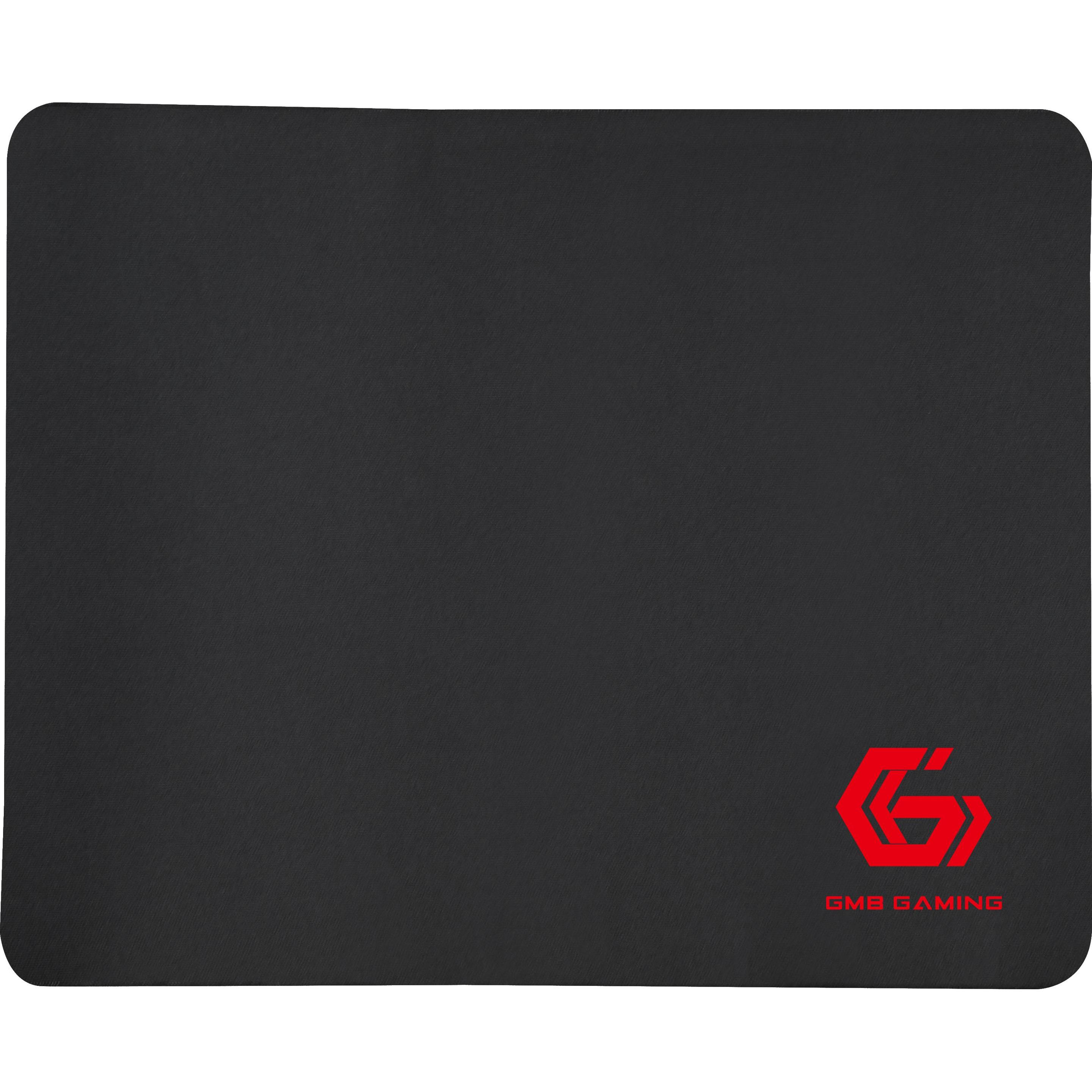 Gembird MP-GAME-S (S), Mausmatte, Schwarz