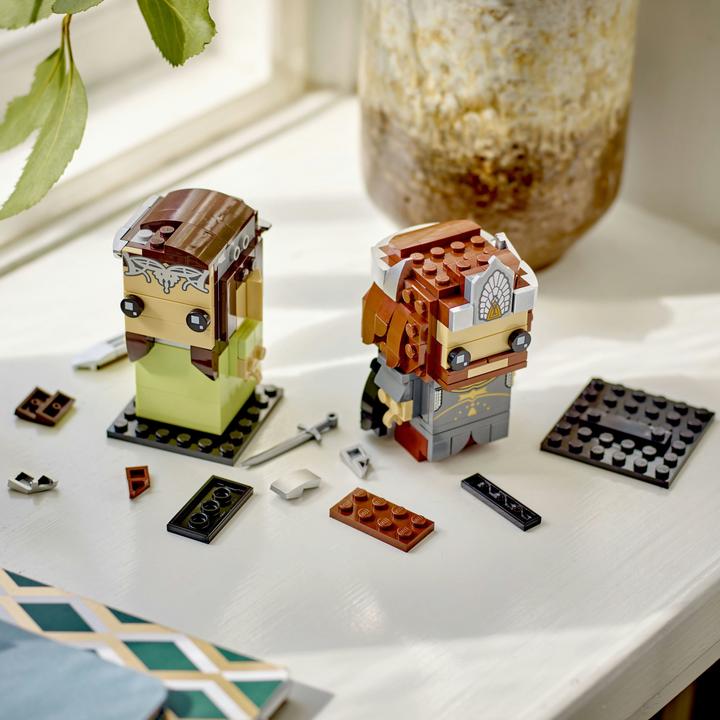 Actual product image LEGO BrickHeadz - Aragorn and Arwen (40632, LEGO Brickheadz)