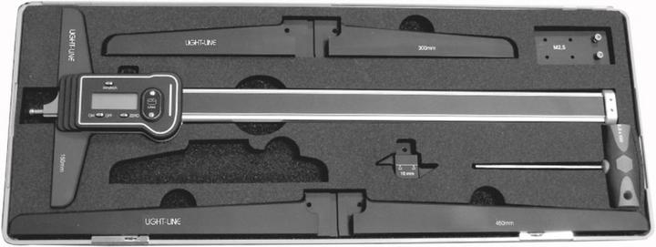 Image du produit Fortis Pied à coulisse de profondeur numérique 500mm construction légère (50 cm)