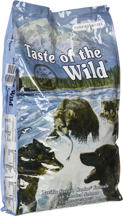 Image du produit Taste of the Wild Pacific Stream aliment sec sans grain pour chiens au saumon, 5.6kg (Adulte, 1 pcs, 5600 g)