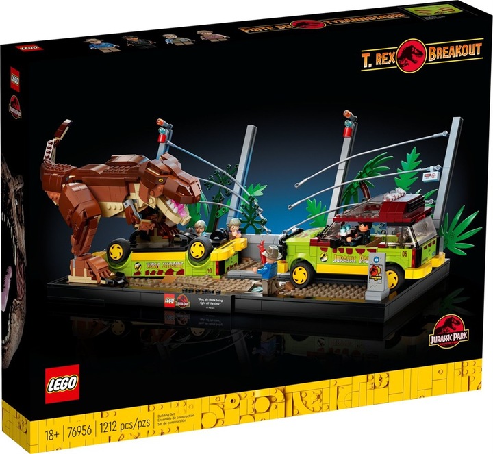 Immagine prodotto LEGO L'epidemia del T. Rex (76956, Set LEGO rari)