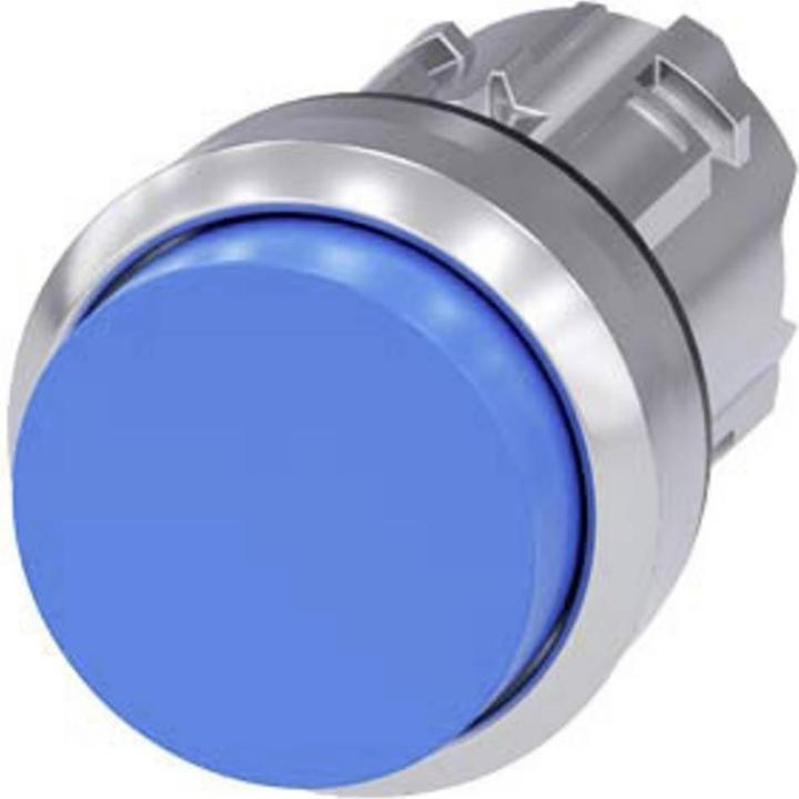 Produktbild Siemens Pushbutton 22mm blue raised button