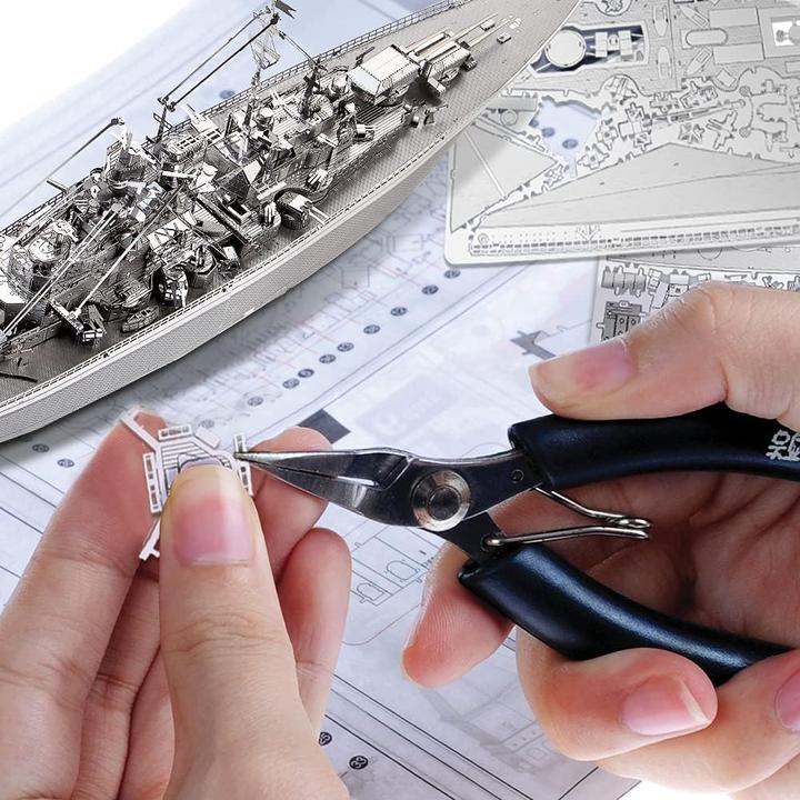 Actual product image Piececool 3D Puzzle Schlachtschiff Bismarck