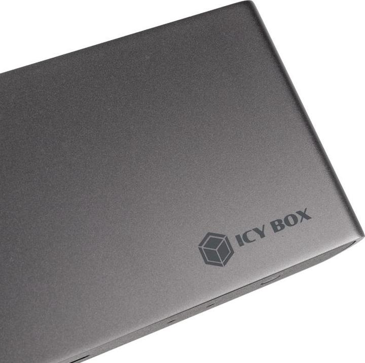 Produktbild Icy Box IB-DK8801-TB4 (Thunderbolt, 10 Ports)