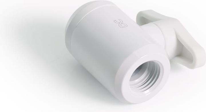 Produktbild Alphacool ANZ Eiszapfen 2 Wege Kugelhahn G1/4 - White