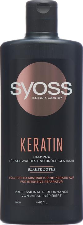 Actual product image Syoss Keratin (440 ml, Liquid shampoo)
