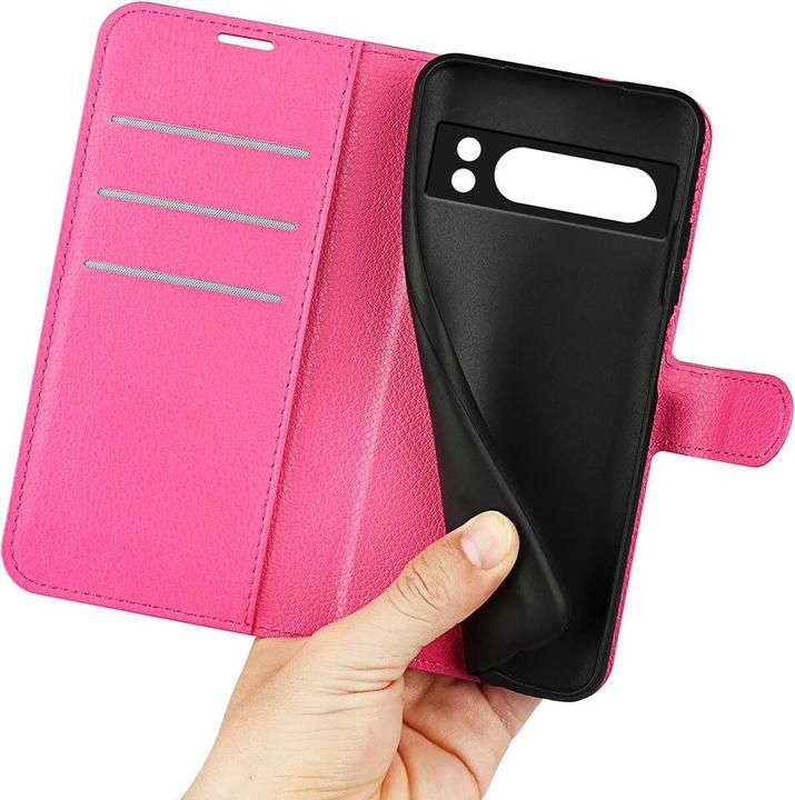Image du produit Cover-Discount Google Pixel 8 - Étui en cuir rose (Google Pixel 8)