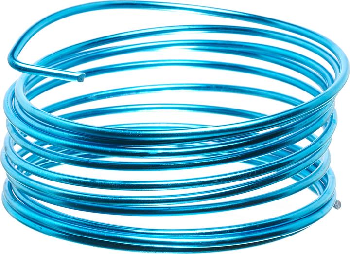 Produktbild Glorex Deko Aludraht 2mm 2m türkis (2 m)