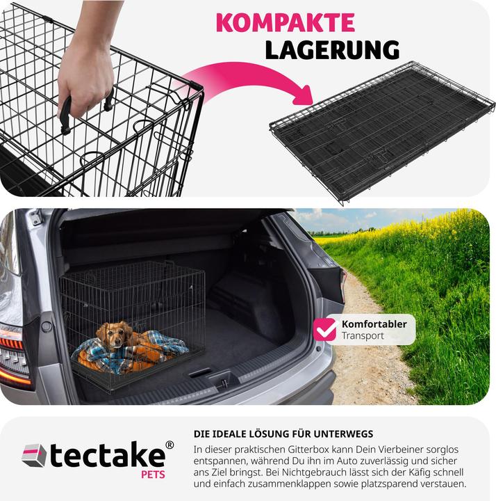 Actual product image tectake Luna (Dog, Foldable)