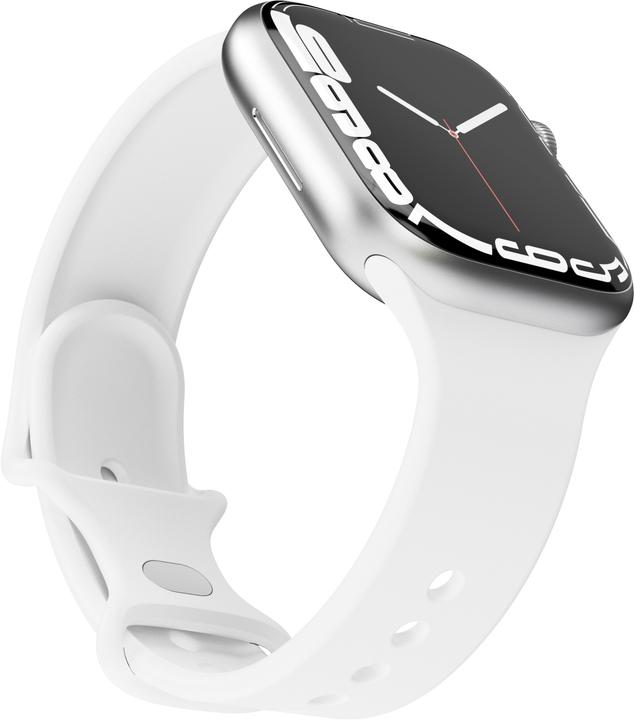 Produktbild Vonmählen Silicone Loop Case 2 Band One White 42/44/45/49mm (42 mm, 44 mm, 45 mm, 49 mm, Stainless Steel)