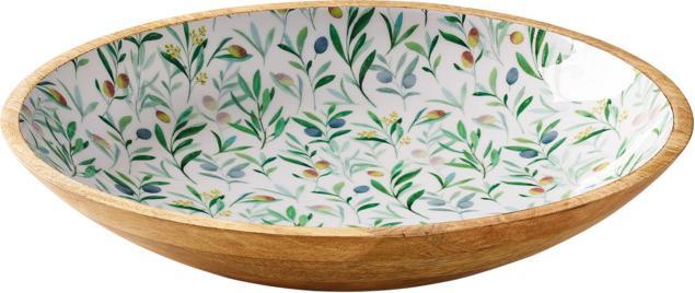 Zassenhaus Schale Gelb/Gruen (35 cm)