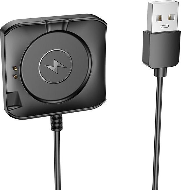 Hoco Cable charging cable for smartwatch Y28 0,6 m black
