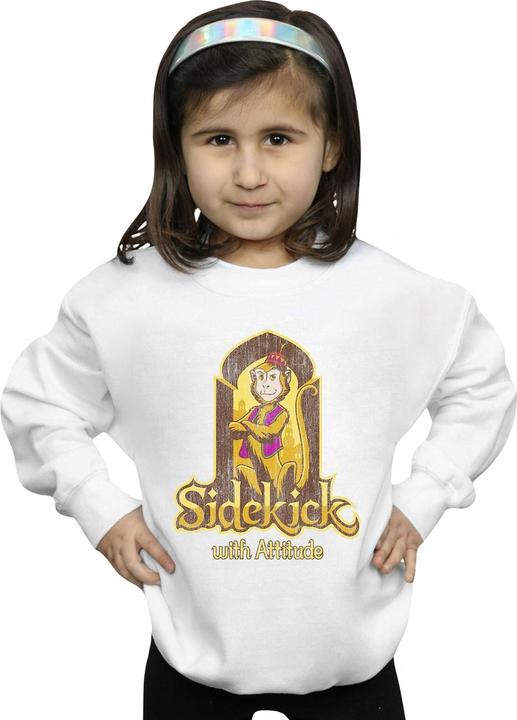 Produktbild Disney Mädchen Aladdin Film Abu Sidekick mit Attitude Sweatshirt (140, 146)