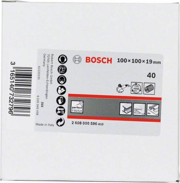 Actual product image Bosch Professional Zubehör Lamellar sanding roller, 19 mm, 40, 100 mm (40)