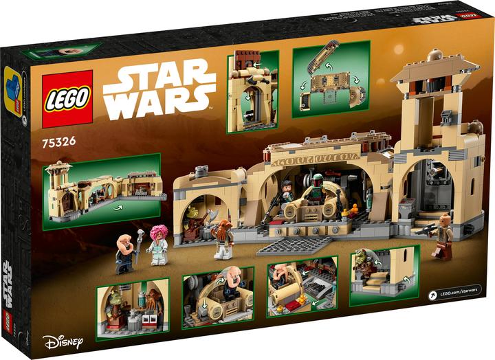 Produktbild LEGO Boba Fetts Thronsaal (75326, LEGO Star Wars)