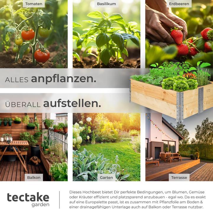 Image du produit tectake lit surélevé