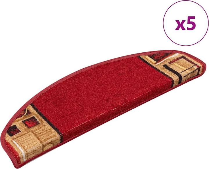 Produktbild vidaXL Treppenmatte (65 x 21 cm)