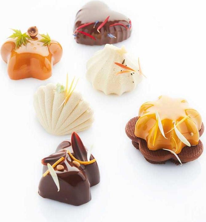 Produktbild Martellato Silikonform Marina Sterne