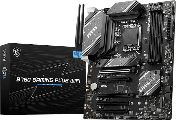 MSI B760 GAMING PLUS WIFI (LGA 1700, Intel B760, ATX)
