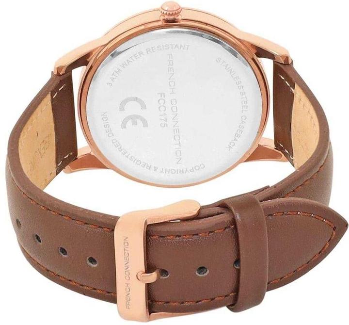 Produktbild French Connection Analoge Armbanduhr Leder (Analoguhr)