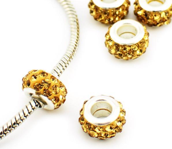 Image du produit Hermex Perle strass argenté 925 - Argenté Moka (Argent 925)