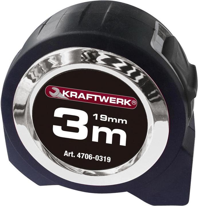Actual product image Kraftwerk Prof. tape ruler 8 m x 27 mm (3 m)