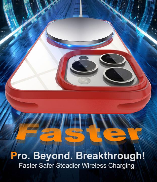 Produktbild Cadorabo iPhone 15 PRO MAX Hülle MagSafe kompatibel Case (Apple iPhone 15 Pro Max)