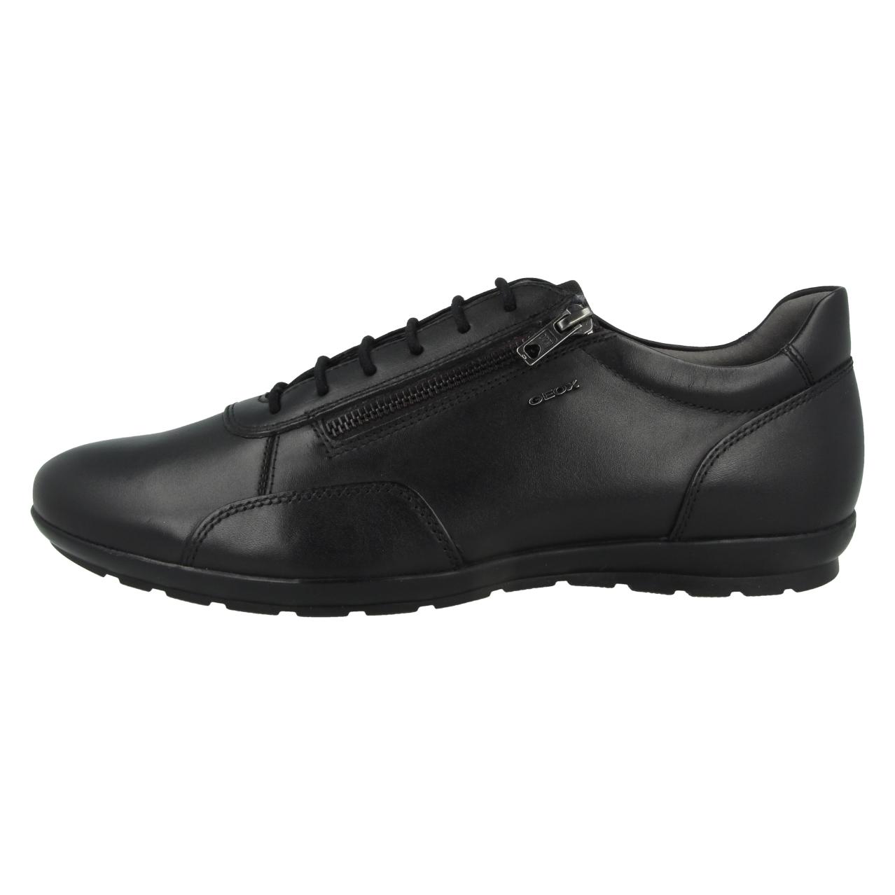 Geox, Herren, Halbschuhe, U Symbol A - 34719, Schwarz, (42.5)