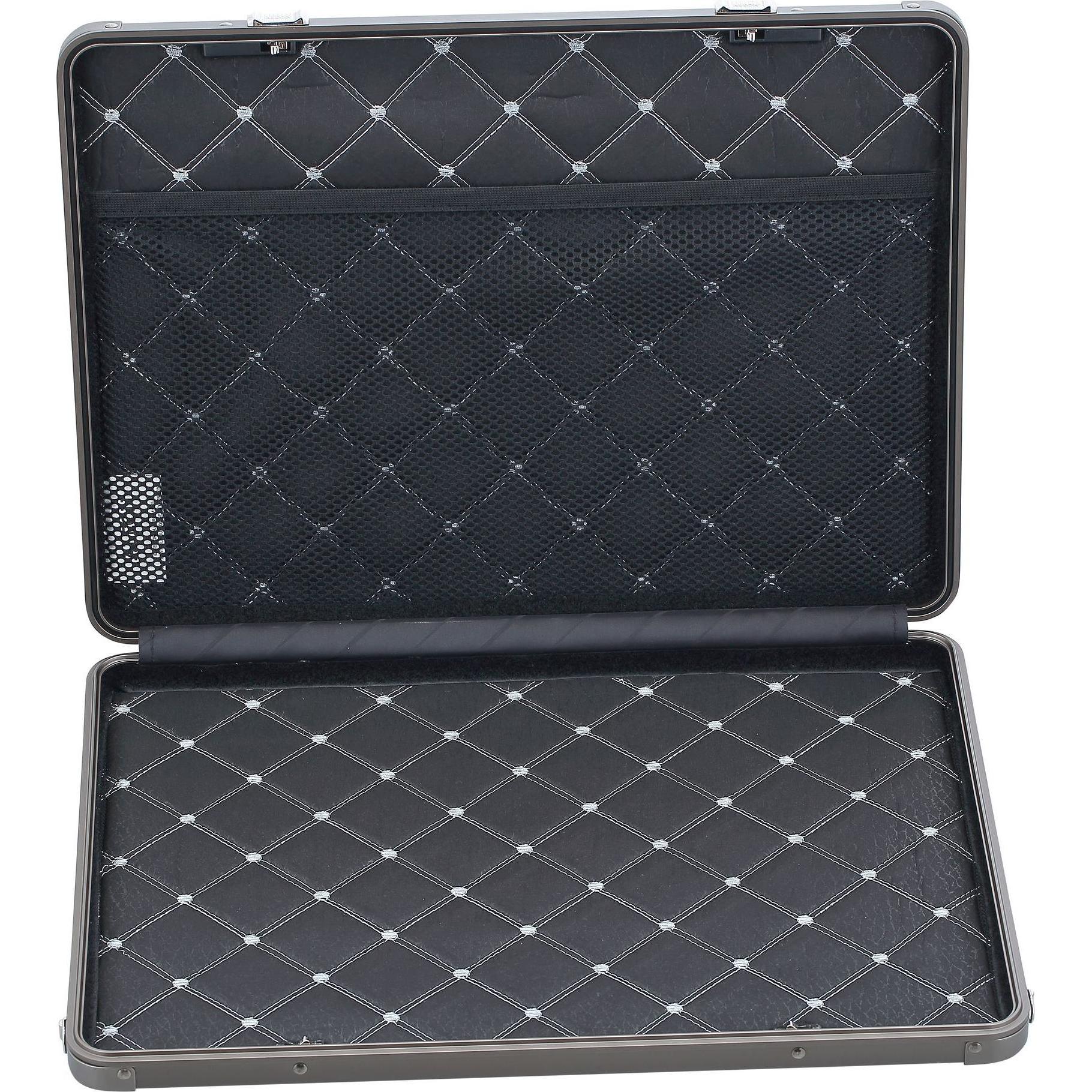 Aleon Aluminium Laptop Sleeve 17" (18.30"), Notebooktasche, Braun