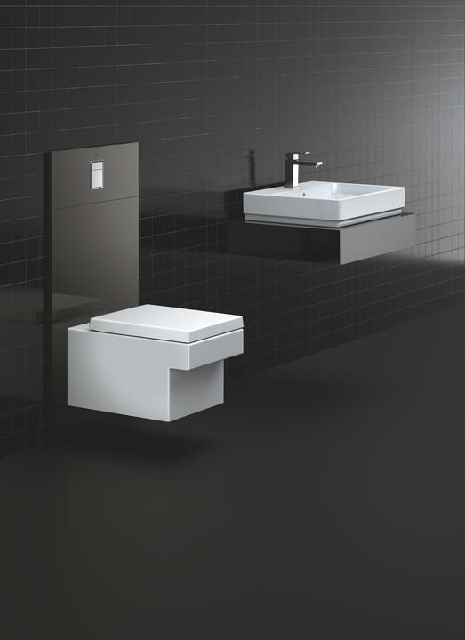 Actual product image Grohe Cube ceramic countertop washbasin (490 mm, 600 mm)