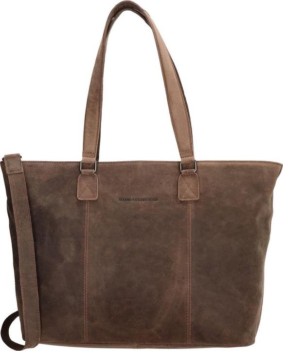 Image du produit HIDE & Stitches Idaho Handtasche - Dunkelbraun - 100% Leder