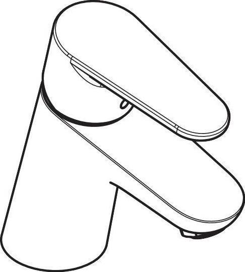 Image du produit hansgrohe Focus Mitigeur monocommandé pour lavabo 70 avec vidage à tirette