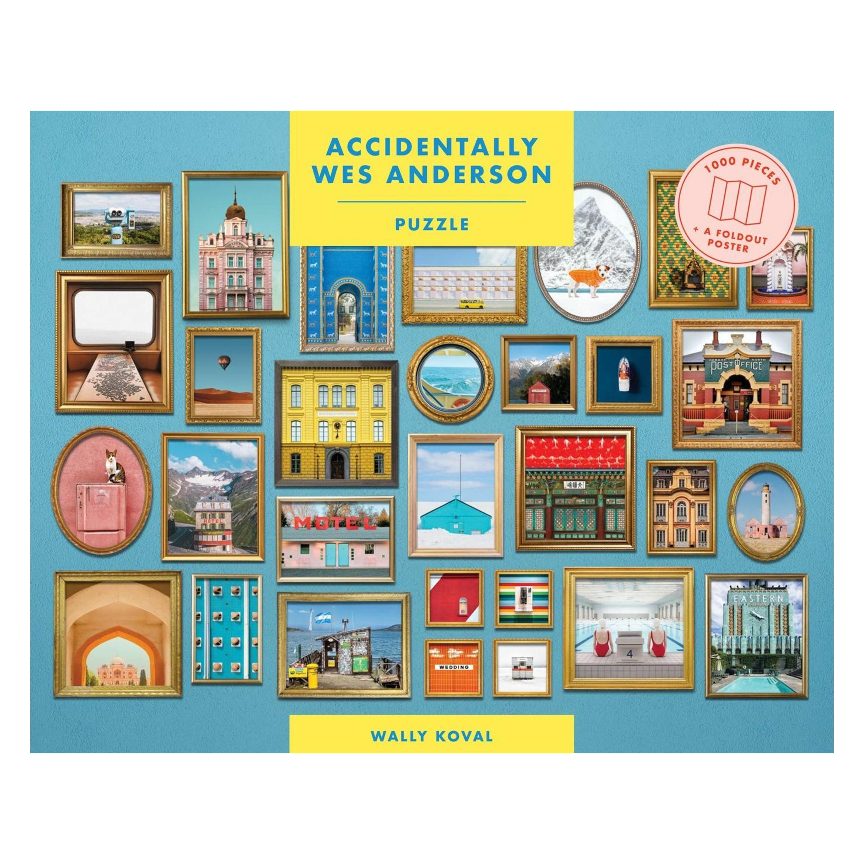 Laurence King Accidentally Wes Anderson Jigsaw Puzzle (Wally Koval, Englisch), Sonstige Literatur