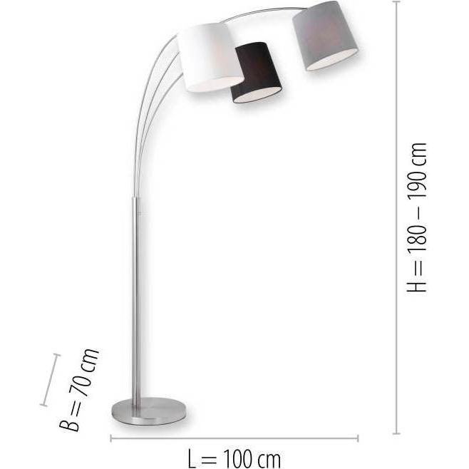Thumbnail - Leuchten Direkt, Tischlampe, Melvin (E27)