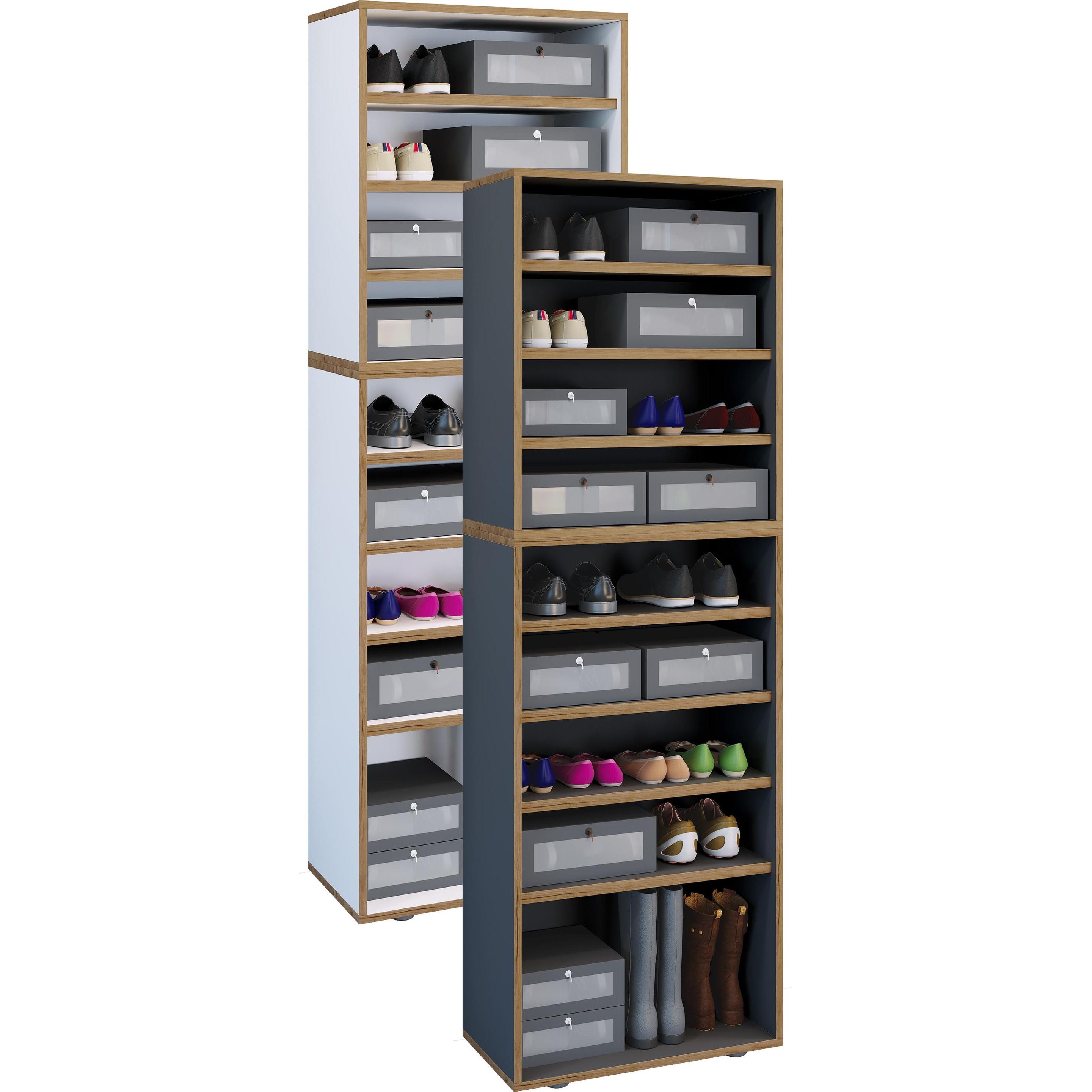 VCM, Schuhschrank, Regal Schuhschrank Schuhregal Salia B60