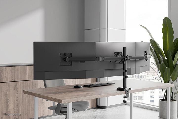 Actual product image Neomounts Dis Public Mount DS60-600BL3 Black (Ground, 27", 9 kg)