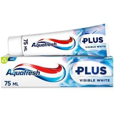Aquafresh, Dentifricio, Plus Visible White pasta do zębów 75ml (75 ml)