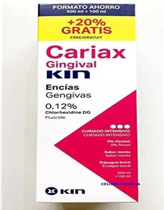 Energie-Label KIN Cariax Gingival Collection 500ml - 2er-Pack (500 ml)