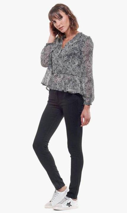 Produktbild Le Temps Des Cerises damenjeans mit hoher taille ultra pulp n°0 (25)