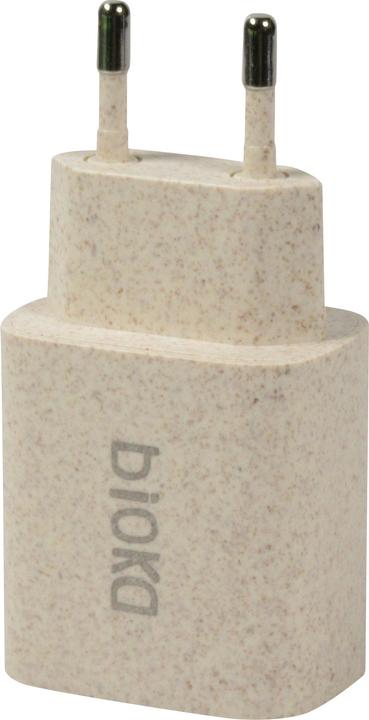 Immagine prodotto Bioka Doppio adattatore 20W Biodegradabile Eco-friendly USB-C Power Delivery (20 W)